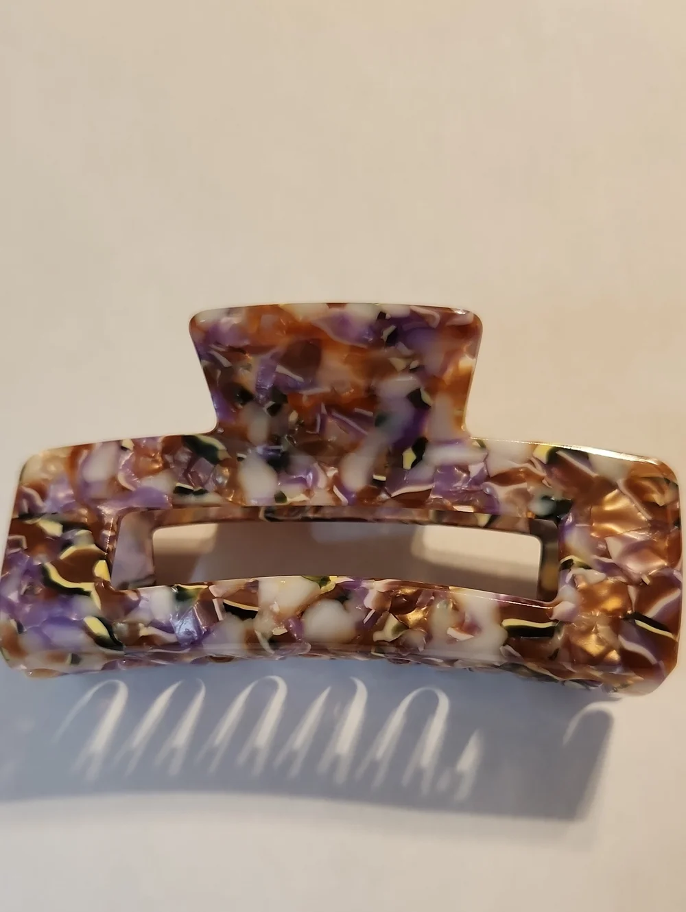 NWOT Acetate Hair Clip 4 inches